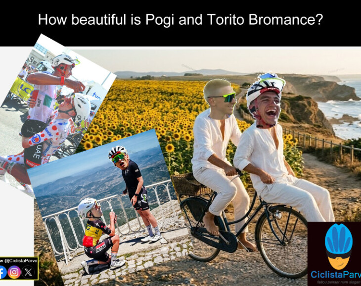 How beautiful is Tadej Pogacar and Isaac del Toro Bromance?