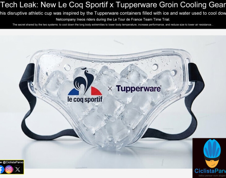 Tech Leak: New Le Coq Sportif x Tupperware Groin Cooling Gear