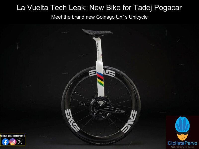 La Vuelta Tech Leak: New Bike for Tadej Pogacar