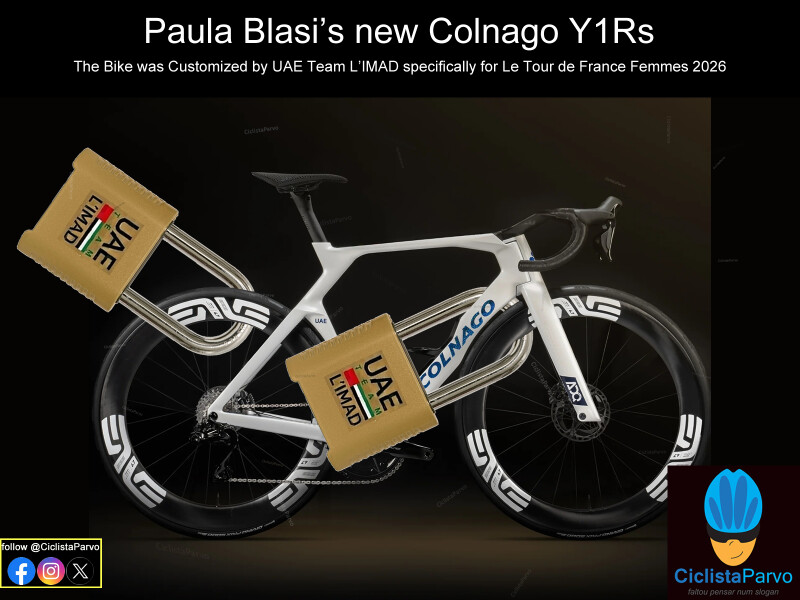 Paula Blasi's new Colnago Y1Rs