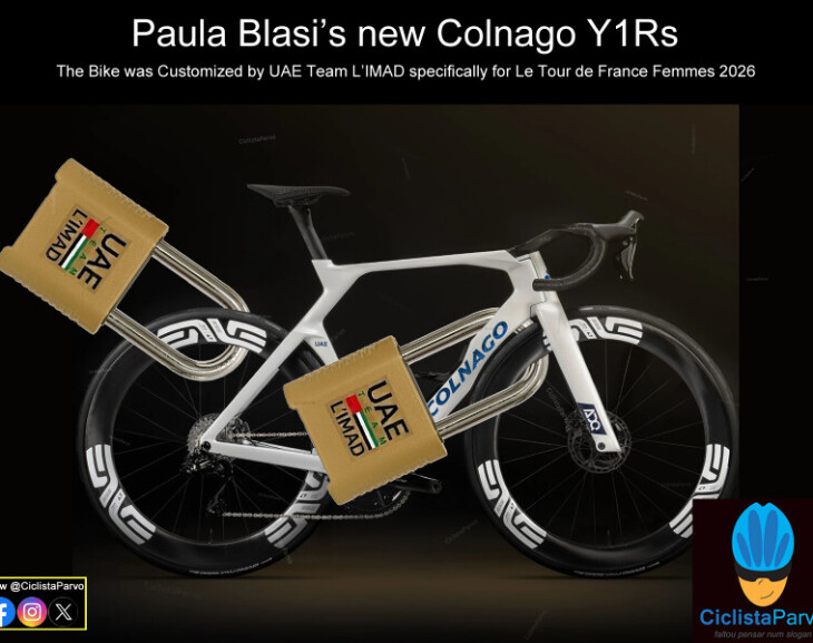 Paula Blasi's new Colnago Y1Rs