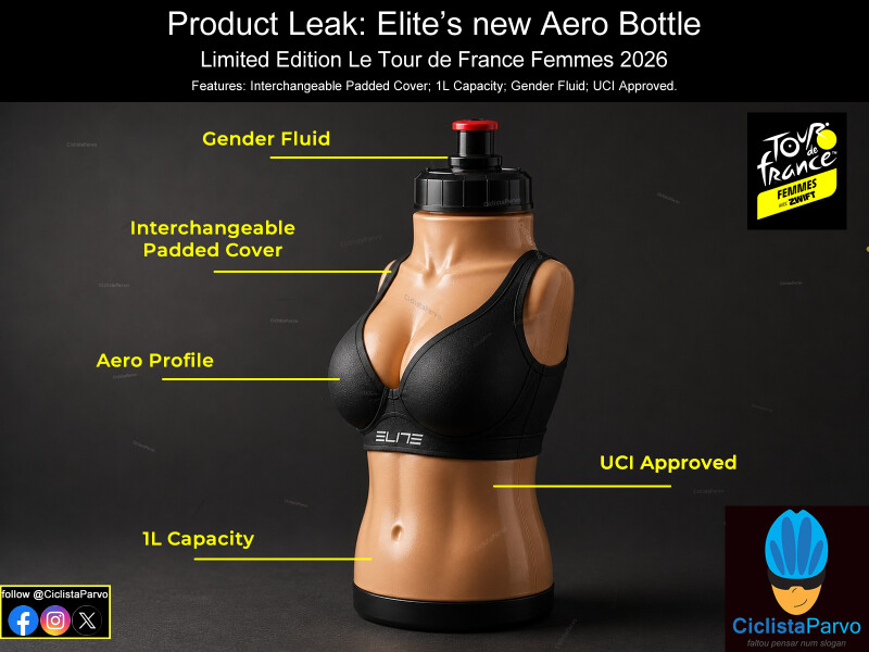 Product Leak: Elite's new Aero Bottle Limited Edition Le Tour de France Femmes 2026