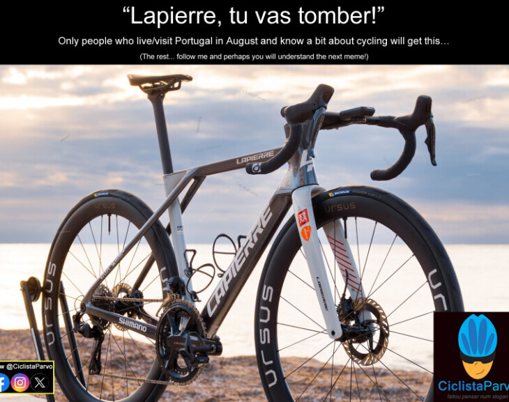 'Lapierre, tu vas tomber!'
