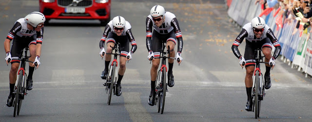 Double Gold for Team Sunweb as the Men and Women win the TTT World Championships