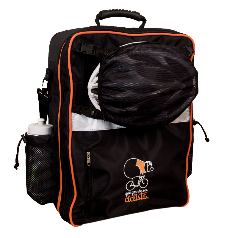 qué grande ser ciclista ® Cycling Suitcase and Backpack